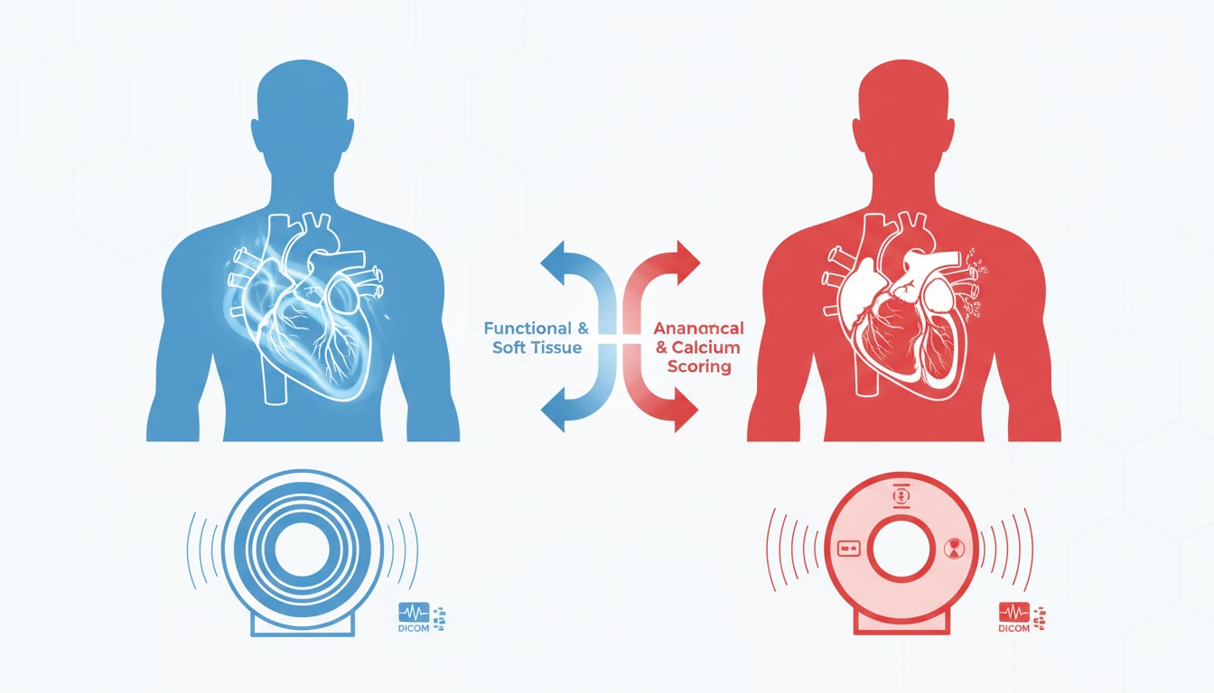 Cardiac MRI vs CT Which Scan Is Better for Heart Imaging and Why - Created by PostDICOM